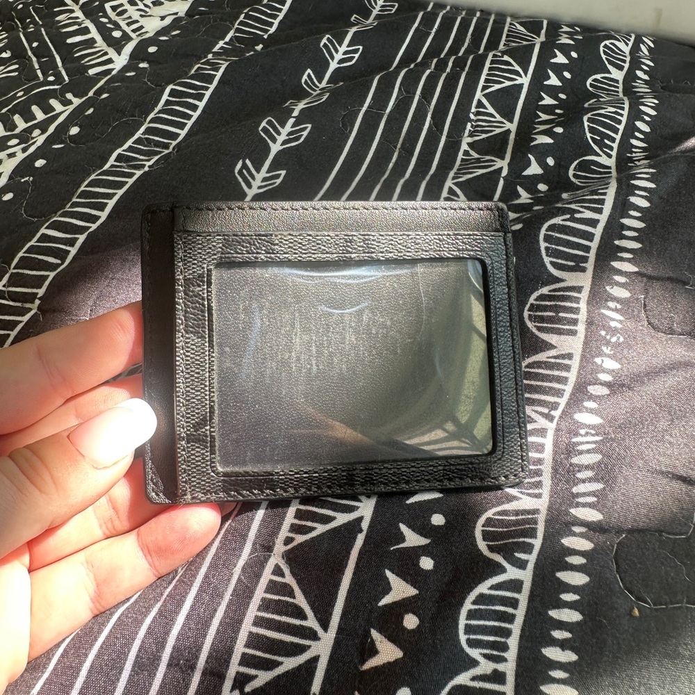 Coach Black Wallet Card Holder! - Picture 2 of 4